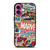 MARVEL COMICS COLLAGE iPhone 16 Plus Case Cover