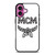 MCM WORLDWIDE WHITE iPhone 16 Plus Case Cover