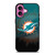 MIAMI DOLPHINS FOOTBALL TEAM iPhone 16 Plus Case Cover