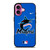 MIAMI MARLINS MLB BASEBALL NIKE iPhone 16 Plus Case Cover
