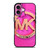 MICHAEL KORS MK LOGO PINK GOLD EMBLEM iPhone 16 Plus Case Cover