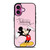 MICKEY MOUSE DISNEY QUOTES iPhone 16 Plus Case Cover