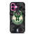 MILWAUKEE BUCKS BLACK CAMO iPhone 16 Plus Case Cover