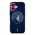 MINNESOTA TIMBERWOLVES BASKETBALL NBA iPhone 16 Plus Case Cover