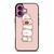 MOLANG RABBIT PINK iPhone 16 Plus Case Cover