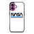 NASA LOGO ICON EMBLEM iPhone 16 Plus Case Cover