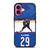 NATHAN MACKINNON COLORADO AVALANCHE HOCKEY iPhone 16 Plus Case Cover
