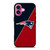 NEW ENGLAND PATRIOTS NFL FOOTBALL LOGO iPhone 16 Plus Case Cover