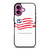 NEW ENGLAND REVOLUTION SOCCER iPhone 16 Plus Case Cover NEW ENGLAND REVOLUTION SOCCER iPhone 16 Plus Case Cover