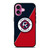 NEW ENGLAND SOCCER MLS 2 iPhone 16 Plus Case Cover