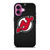 NEW JERSEY DEVILS HOCKEY NHL LOGO iPhone 16 Plus Case Cover