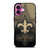 NEW ORLEANS SAINTS FOOTBALL TEAM iPhone 16 Plus Case Cover