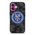 NEW YORK CITY FC MLS BLACK CAMO iPhone 16 Plus Case Cover NEW YORK CITY FC MLS BLACK CAMO iPhone 16 Plus Case Cover