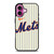 NEW YORK METS MLB BASEBALL NIKE iPhone 16 Plus Case Cover