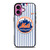 NEW YORK METS MLB NIKE iPhone 16 Plus Case Cover