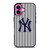 NEW YORK YANKEES BASEBALL LOGO TEAM ICON iPhone 16 Plus Case Cover