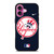 NEW YORK YANKEES BASEBALL NIKE iPhone 16 Plus Case Cover