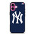 NEW YORK YANKEES MLB LOGO iPhone 16 Plus Case Cover