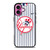 NEW YORK YANKEES MLB NIKE iPhone 16 Plus Case Cover