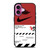 NIKE AIR JORDAN OFF WHITE LOGO iPhone 16 Plus Case Cover