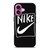 NIKE SCRIBBLE LOGO iPhone 16 Plus Case Cover