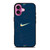 NIKE SWOOSH PSYCHEDELIC ART iPhone 16 Plus Case Cover