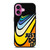 NIKE SWOOSH RETRO JUST DO IT iPhone 16 Plus Case Cover