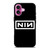 NINE INCH NAILS ROCK BAND LOGO iPhone 16 Plus Case Cover