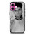 NLE CHOPPA RAPPER BLACK WHITE iPhone 16 Plus Case Cover