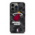 MIAMI HEAT BLACK CAMO iPhone 13 Pro Case Cover