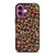 PINK LEOPARD GLITTER SKIN iPhone 16 Plus Case Cover