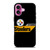 PITTSBURGH STEELERS FOOTBALL LOGO TEAM ICON iPhone 16 Plus Case Cover