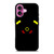 POKEMON UMBREON FLAT ICON iPhone 16 Plus Case Cover