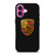 PORSCHE AUTOMOBILE CARBON FIBER iPhone 16 Plus Case Cover