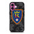 REAL SALT LAKE MLS BLACK CAMO iPhone 16 Plus Case Cover