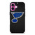SAINT LOUIS BLUES HOCKEY NHL LOGO iPhone 16 Plus Case Cover