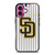 SAN DIEGO PADRES MLB NIKE iPhone 16 Plus Case Cover