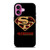 SAN FRANCISCO 49ERS FOOTBALL SUPERMAN LOGO iPhone 16 Plus Case Cover