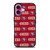 SAN FRANCISCO 49ERS PATTERN iPhone 16 Plus Case Cover