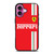 SCUDERIA FERRARI F1 STRIPE iPhone 16 Plus Case Cover