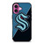 SEATTLE KRAKEN NHL HOCKEY LOGO iPhone 16 Plus Case Cover