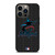 MIAMI MARLINS BASEBALL BLACK iPhone 13 Pro Case Cover
