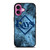TAMPA BAY RAYS MLB BASEBALL LOGO iPhone 16 Plus Case Cover