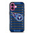 TENNESSEE TITANS FOOTBALL FIELD iPhone 16 Plus Case Cover