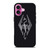 THE ELDER SCROLLS SKYRIM FLAT LOGO iPhone 16 Plus Case Cover