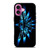 THE LEGEND LF ZELDA BLUE LOGO iPhone 16 Plus Case Cover