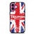 TRIUMPH MOTORCYCLES UNION JACK iPhone 16 Plus Case Cover