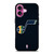 UTAH JAZZ BASKETBALL NBA iPhone 16 Plus Case Cover