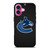 VANCOUVER CANUCKS HOCKEY NHL LOGO iPhone 16 Plus Case Cover