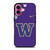 WASHINGTON HUSKIES FOOTBALL NCAA iPhone 16 Plus Case Cover